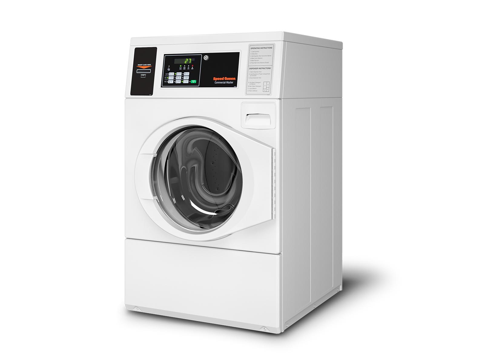 High quality Speed Queen and Wascomat washers and dryers